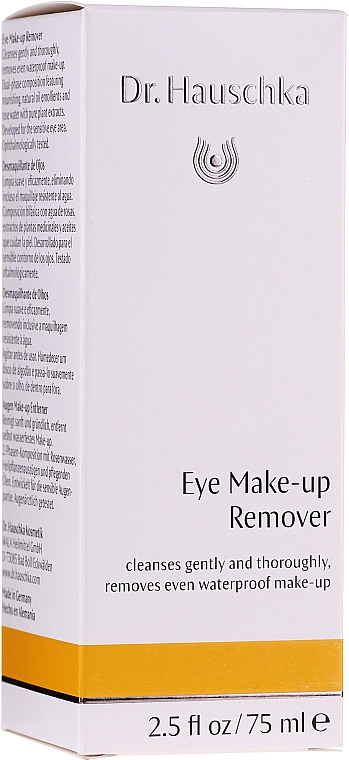 Двофазна рідина для зняття макіяжу - Dr. Hauschka Eye Make-Up Remover — фото N2