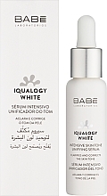 Інтенсивна сироватка для вирівнювання тону шкіри - Babe Laboratorios Iqualogy White Intensive Skin Tone Unifying Serum — фото N2