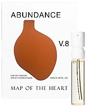 Духи, Парфюмерия, косметика Map Of The Heart V.8 Abundance Heart - Парфюмированная вода (пробник)