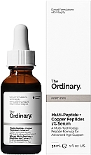 Осветляющая сыворотка против морщин - The Ordinary Multi-Peptide + Copper Peptides 1% — фото N2