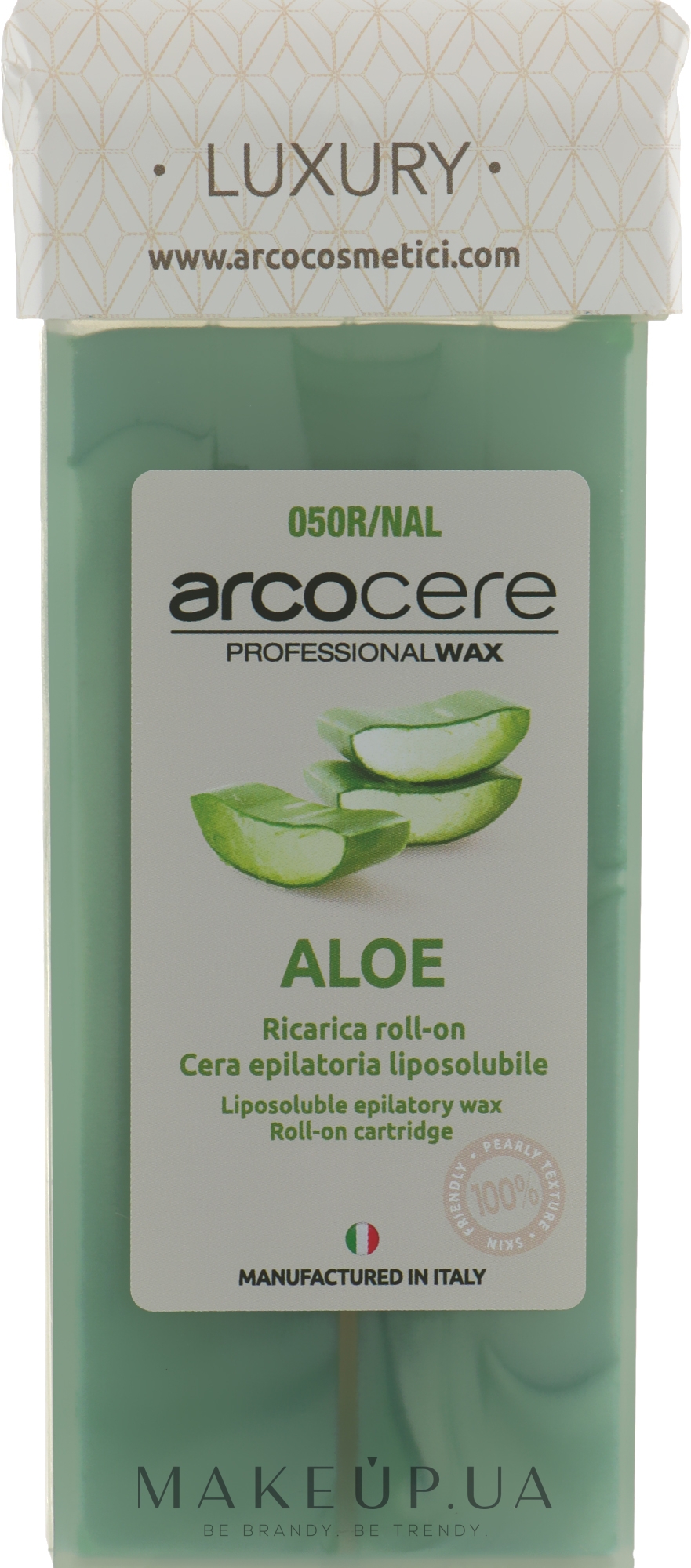 Віск у касеті "Алое" - Arcocere Super Nacre Aloe — фото 100ml