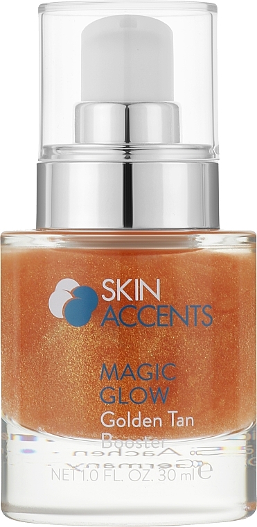 Сыворотка с шиммером для тела - Inspira:cosmetics Skin Accents Magic Glow Golden Booster — фото N1