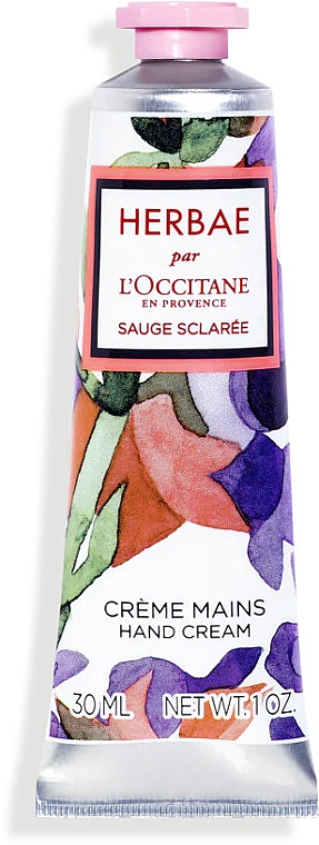 L'Occitane Herbae Clary Sage - Парфюмированный крем для рук — фото N1