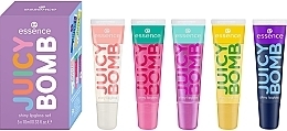 Набор блесков для губ - Essence Juicy Bomb Shiny Lipgloss Set (5xlipgloss/10ml) — фото N1