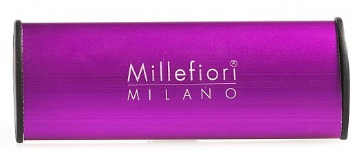 Ароматизатор в авто "Класік: мінеральне золото" - Millefiori Milano Icon Car Air Freshener Mineral Gold — фото N2