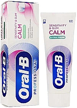 Зубная паста - Oral-B Professional Sensitivity & Gum Calm Extra Fresh — фото N1