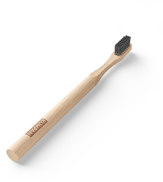 Бамбукова зубна щітка з активованим вугіллям ASCH01 - Kumpan Bamboo Charcoal Toothbrush — фото N2