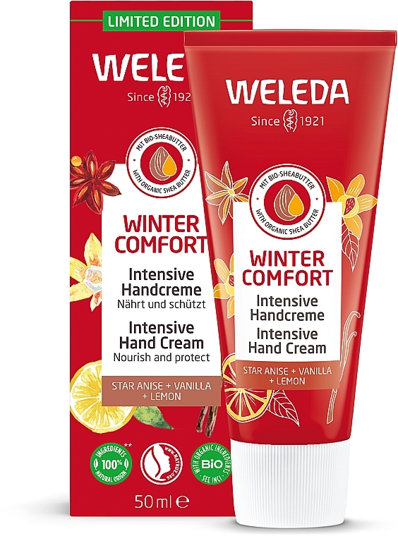 Интенсивный крем для рук "Зимний Комфорт" - Weleda Winter Comfort Intensive Hand Cream — фото N2