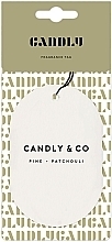 Парфумерія, косметика Ароматична підвіска - Candly & Co No.4 Pinia & Paczuli Fragrance Tag