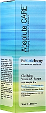 Очищувальна сироватка для обличчя з вітаміном С - Absolute Care Prebiotic Beauty Clarifying Vitamin C Serum — фото N2
