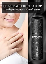 Органический дезодорант для женщин - O'Deo Organic DEOdorant For Women Liquid Silver — фото N6