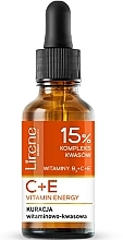 Духи, Парфюмерия, косметика Витаминно-кислотный комплеск для лица - Lirene C+E Vitamin Energy