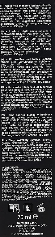 Набір - Curaprox Curasept Black Whitening Luxury (t/paste/75ml + toothbrush) — фото N4