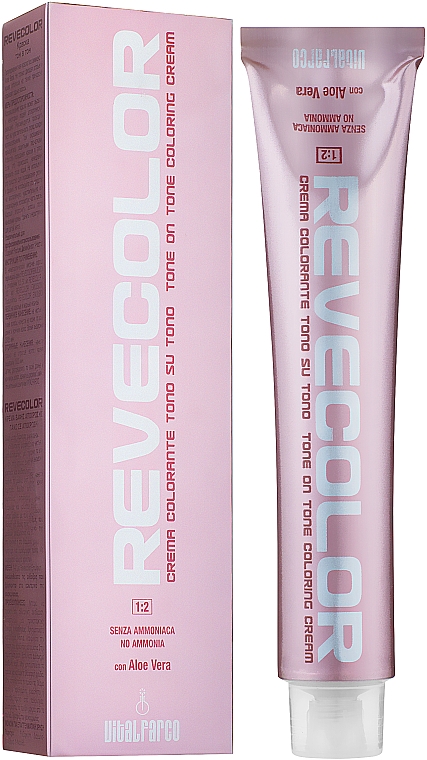 Полуперманентная краска для волос - Maxima Vitalfarco Revecolor Coloring Cream With Aloe Vera