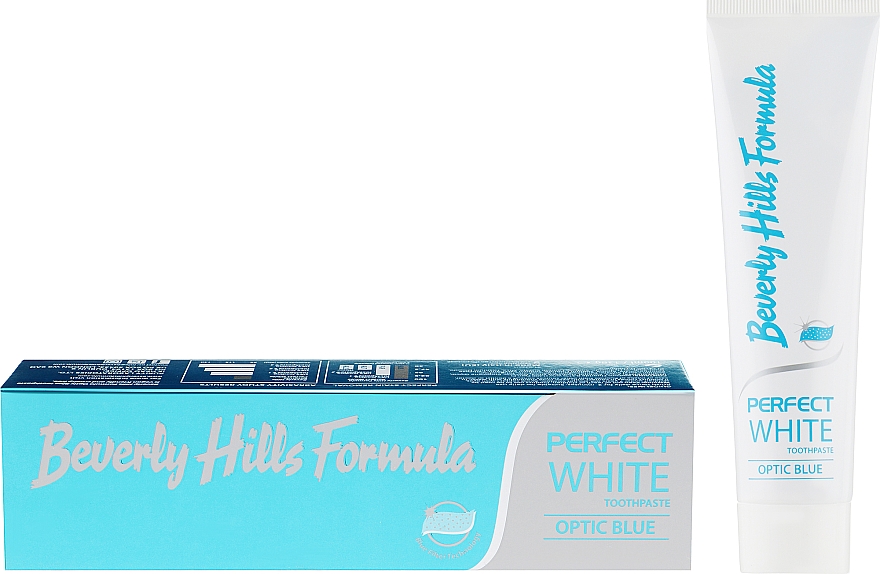 Зубна паста - Beverly Hills Formula Perfect White Optic Blue — фото N1