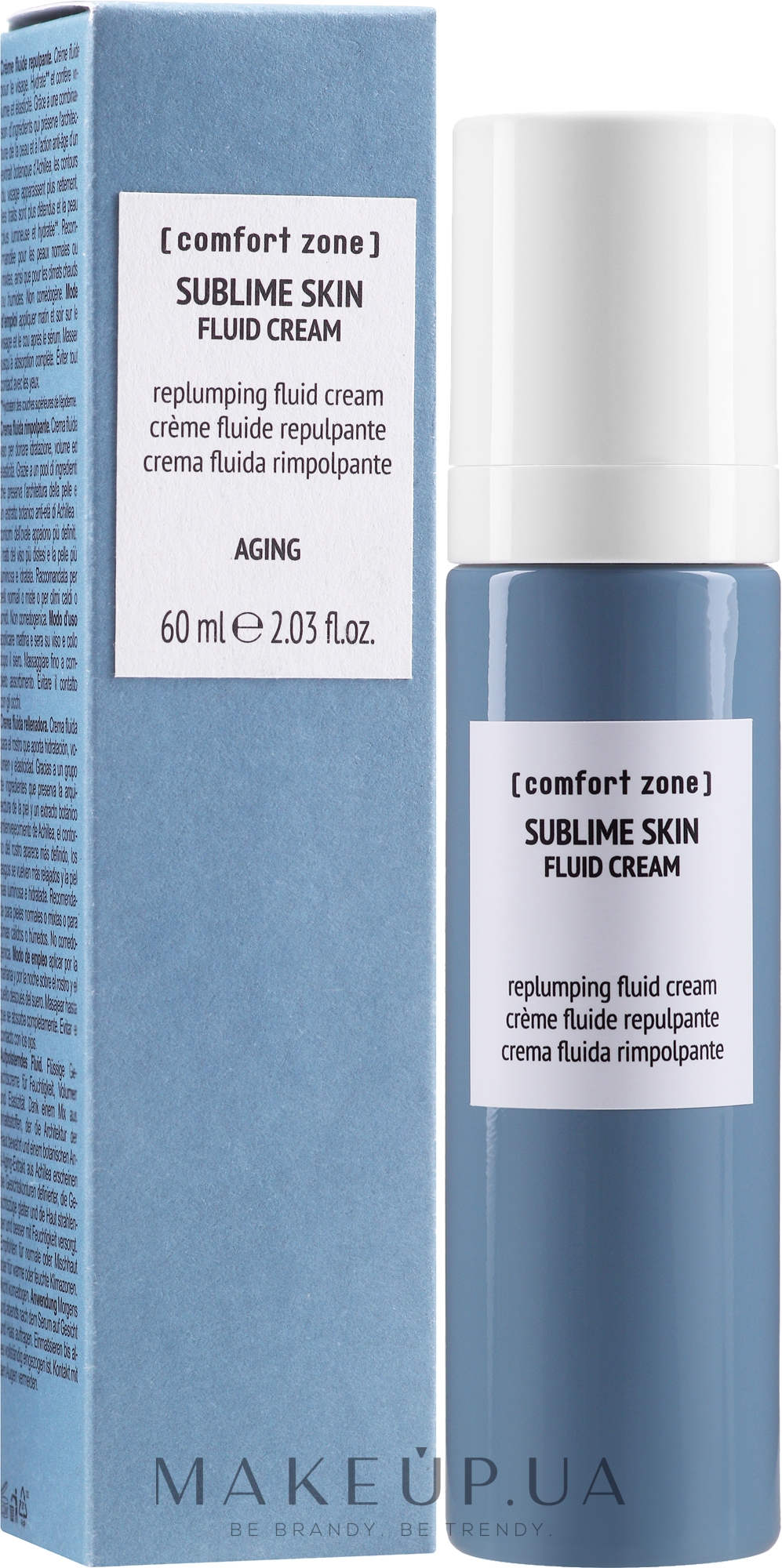 Увлажняющий лифтинг-крем для лица - Comfort Zone Sublime Skin Fluid Cream — фото 60ml