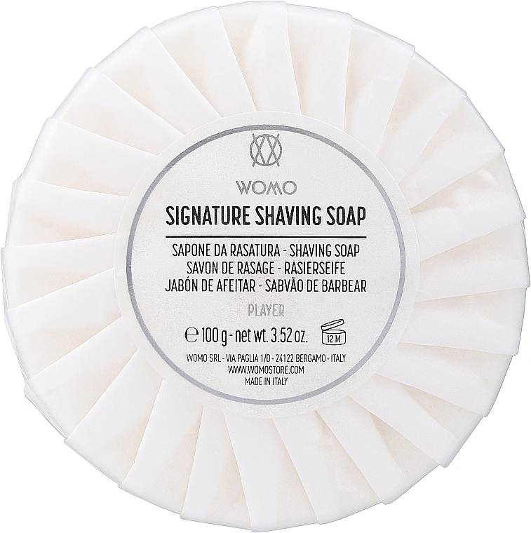 Запасний блок мила для гоління - Womo Signature Shaving Soap Refill Player — фото N1