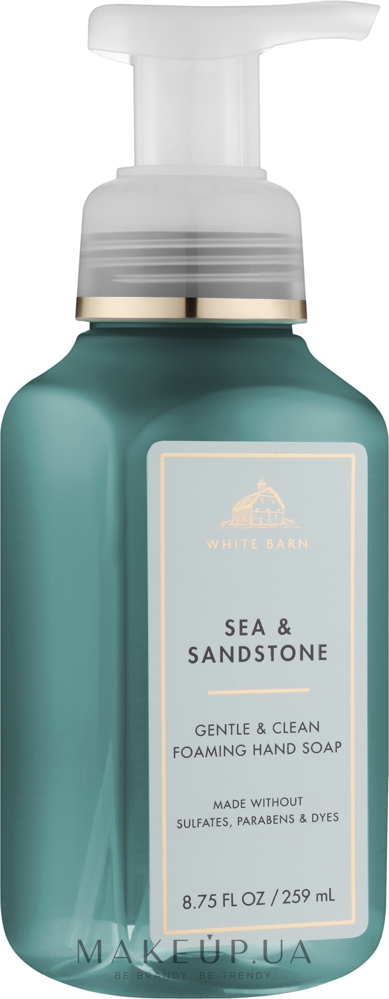 Мыло-пена для рук - Bath and Body Works Sea & Sandstone Gentle & Clean Foaming Hand Soap — фото 259ml