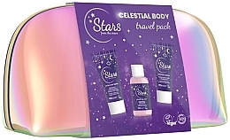 Набір - Stars from The Stars Celestial Body Travel Pack (b/balm/50ml + b/oil/50ml + sh/gel/50ml + bag) — фото N1