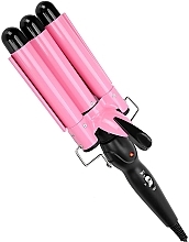Парфумерія, косметика Потрійна плойка хвиля, 25 см, рожева - Aimed Wave Hair Curler