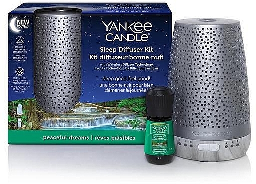 Дифузор для сну - Yankee Candle Sleep Diffuser Silver — фото N1
