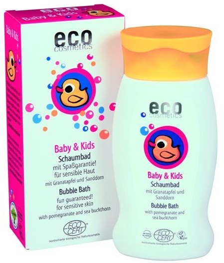Дитяча піна для ванни - Eco Cosmetics Baby&Kids Bubble Bath — фото N1