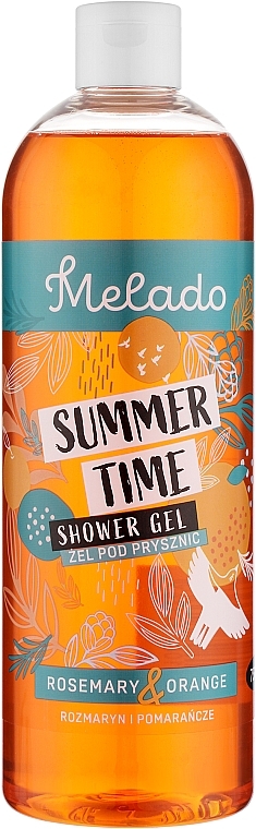 Гель для душу зі скрабом "Полунична Маргарита" - Natigo Melado Shower Gel Strawberry Margarita — фото N1