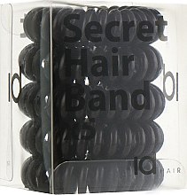 Парфумерія, косметика Силіконові резинки для волосся, коричневі - idHair Secret Hair Band Brown