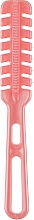 Гребінець круглий для укладання волосся, CR-4238, рожевий - Christian — фото N2