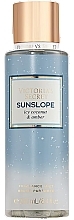 Парфумований спрей для тіла - Victoria's Secret Sunslope Icy Coconut & Amber Fragrance Mist — фото N1