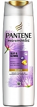 Безсульфатний шампунь для волосся - Pantene Pro-V Miracles Silky & Glowing Shampoo — фото N2