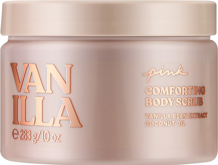 Скраб для тіла - Victoria’s Secret Vanilla Pink Comforting Body Scrub — фото N1