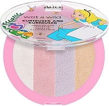 Духи, Парфюмерия, косметика Палетка хайлайтеров - Wet N Wild Alice in Wonderland Curiouser And Curiouser Highlighter Palette