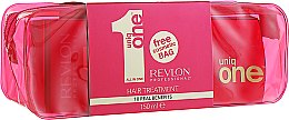 Духи, Парфюмерия, косметика Набор - Revlon Professional Uniq One Hair Treatment (spray/150ml + bag)