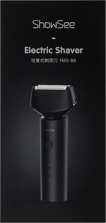 Электробритва, черная - Xiaomi ShowSee F601-BK — фото N2