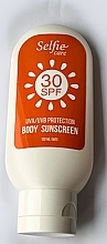 Духи, Парфюмерия, косметика Солнцезащитный крем для тела SPF30 с чередой - Selfie Care Sunscreen Protection Sunscreen Cream SPF30