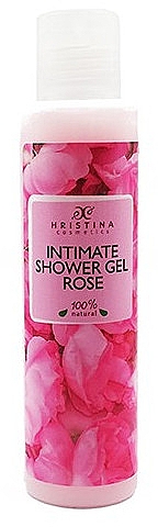 Гель для інтимної гігієни з болгарською трояндою - Hristina Cosmetics Intimate Shower Gel With Bulgarian Rose — фото N1