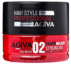 Парфумерія, косметика Гель для волосся "Ультрасильний" - Agiva Hair & Hair Styling Gel 02 Ultra Strong