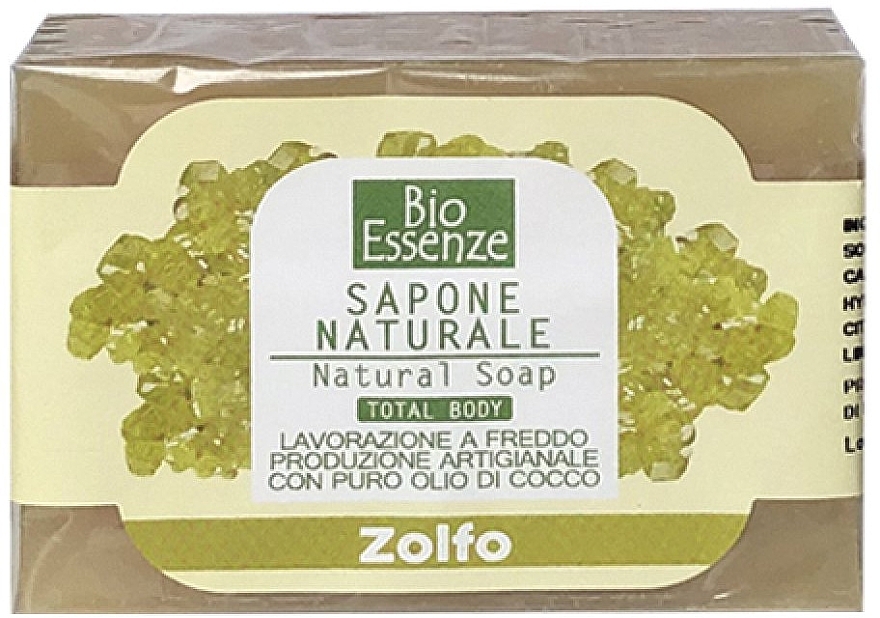 Мыло с серой - Bio Essenze Natural Soap — фото N1