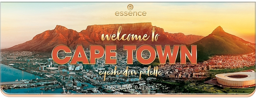Палетка теней для век - Essence Welcome To Cape Town Eyeshadow Palette — фото N1