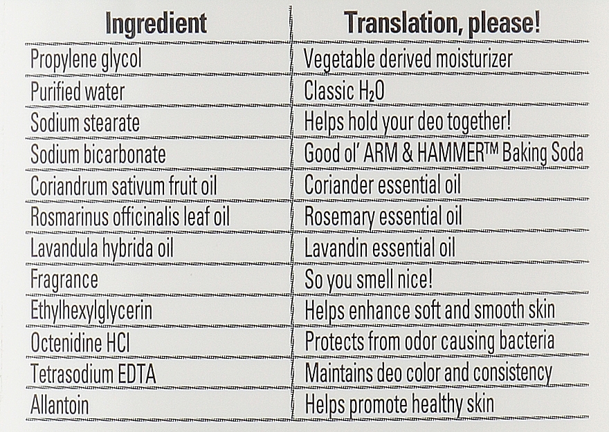 Прозорий дезодорант без металів "Розмарин і лаванда" - Arm & Hammer Deodorant with Natural Deodorizers — фото N2