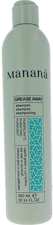 Шампунь для жирных волос - Mananã Grease Away Shampoo — фото N1