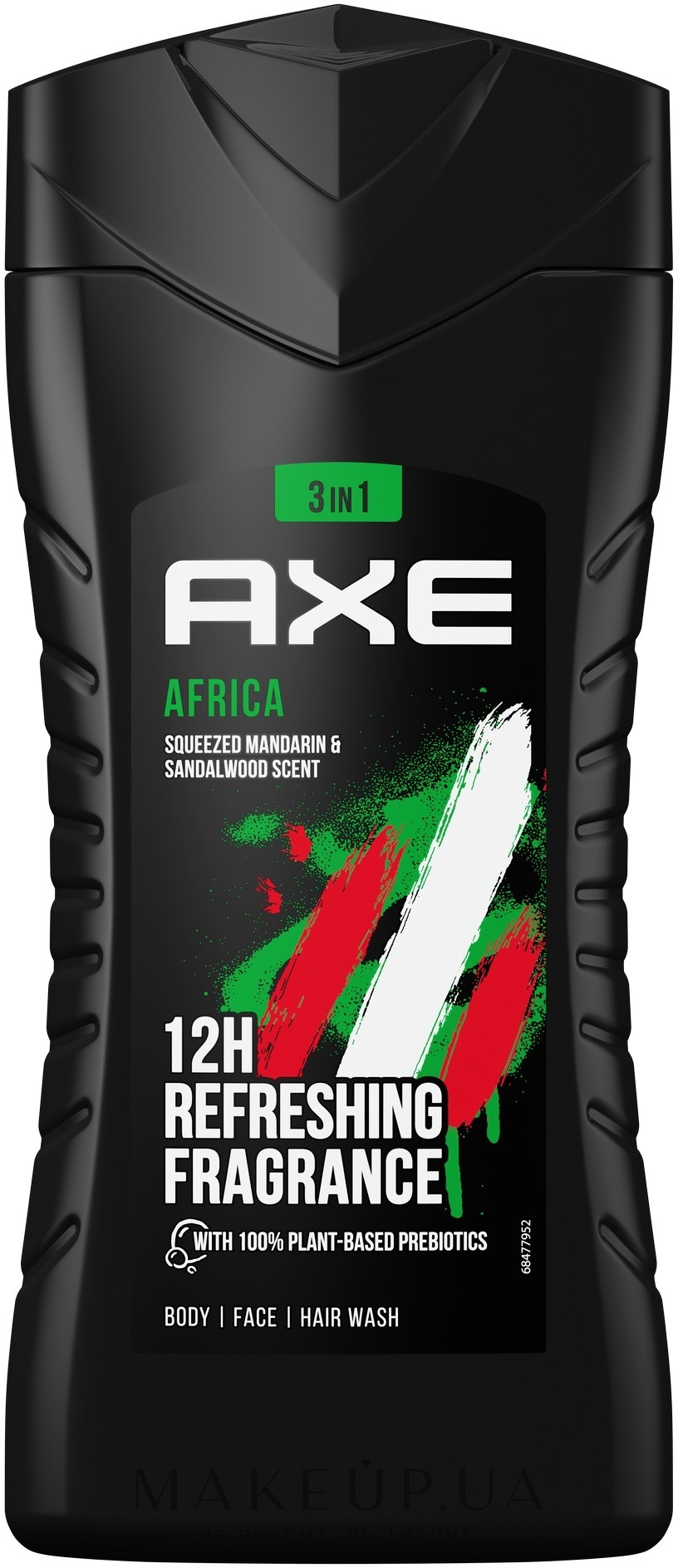 Гель для душу - Axe Refreshing Africa Shower Gel — фото 250ml