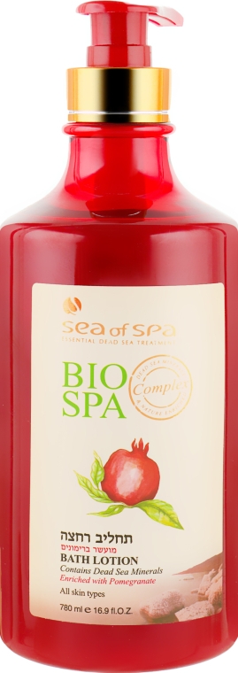 Лосьон для душа "Гранат" - Sea Of Spa Bio Spa Bath Lotion Pomegranate  — фото N1