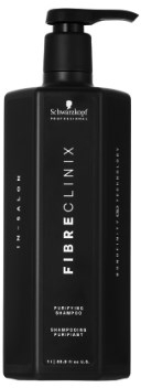 Очищающий шампунь для волос - Schwarzkopf Professional Fibre Clinix Bondfinity Purifying Shampoo  — фото 1000ml