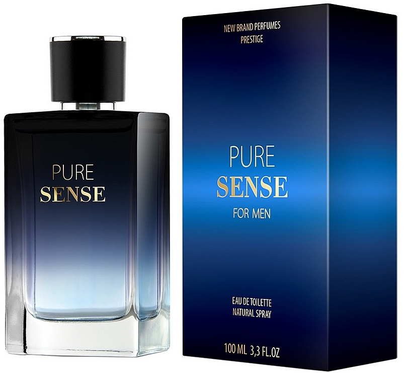 New Brand Prestige Pure Sense For Men - Туалетна вода — фото N1
