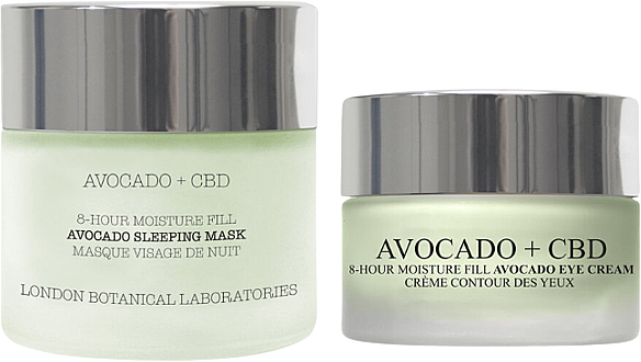 Набір - London Botanical Laboratories Avocado+CBD Set (mask/50ml + cr/eye/20ml) — фото N1