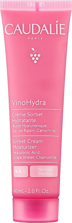 Увлажняющий крем-сорбет для лица - Caudalie VinoHydra Sorbet Cream Moisturizer — фото N1