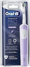 Електрична зубна щітка, бузкова - Oral-B Vitality Pro x Clean Lilac Mist — фото N1