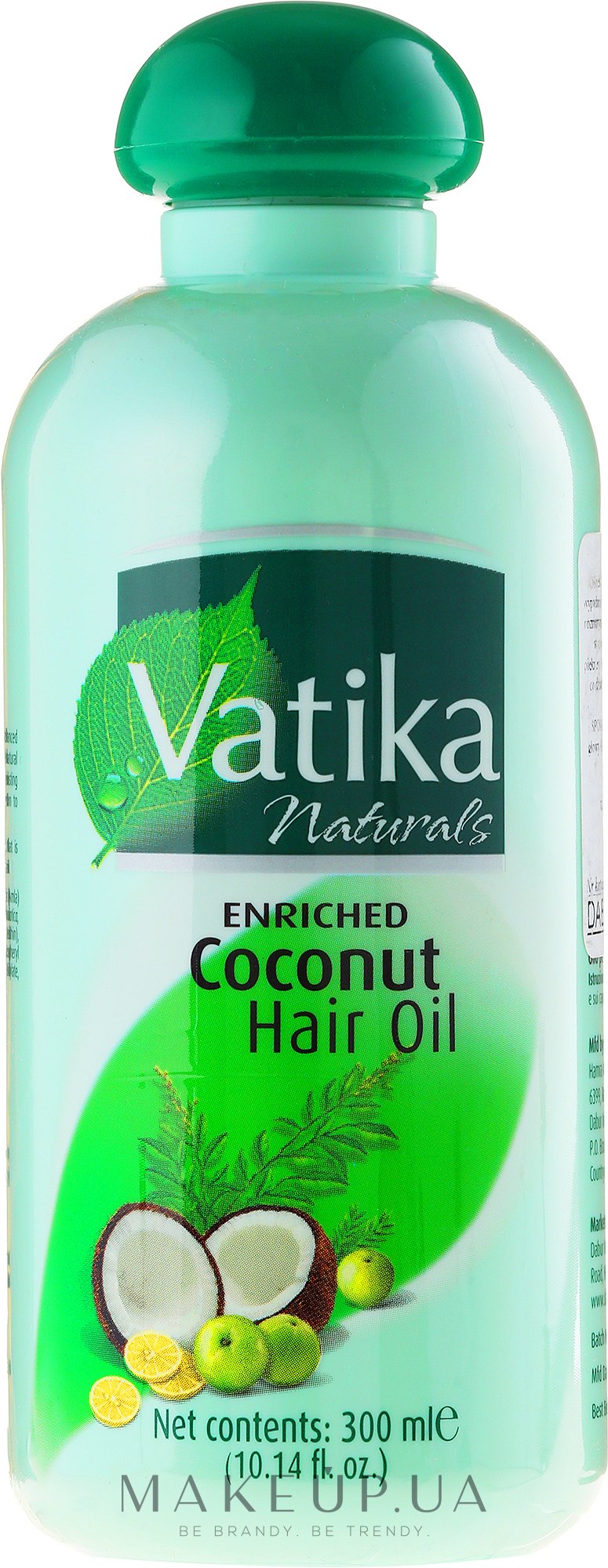Масло для волос кокосовое - Dabur Vatika Coconut Hair Oil — фото 150ml